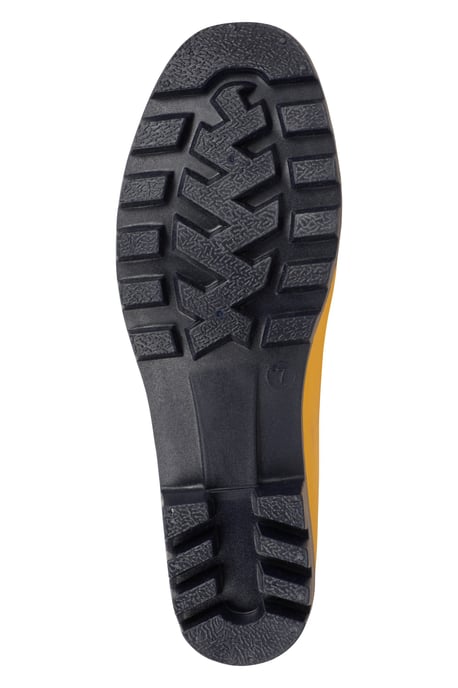 'Splash' Women's Wellies EVA Cushioning Waterproof Rain Boots Mustard - Image 5