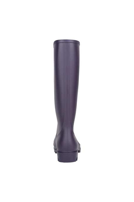 'Splash' Women's Wellies EVA Cushioning Waterproof Rain Boots Purple - Image 3