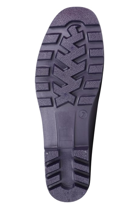 'Splash' Women's Wellies EVA Cushioning Waterproof Rain Boots Purple - Image 5