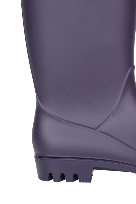 'Splash' Women's Wellies EVA Cushioning Waterproof Rain Boots Purple - Image 6