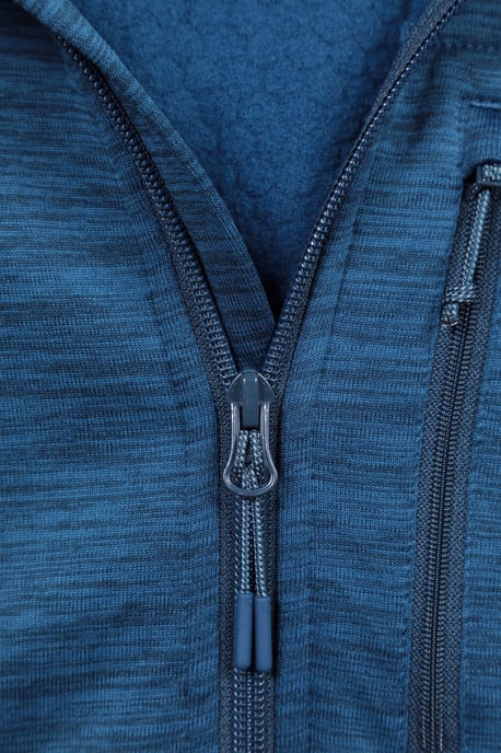 'Marker' Men's Active Hoodie Quick Wicking Breathable Running Gym Jumper Dark Blue - Image 4