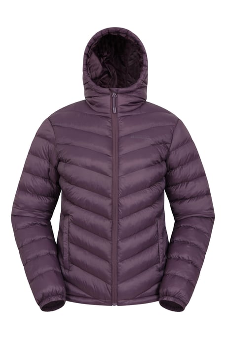 'Seasons' Women's Padded Jacket Water Resistant Insulated Winter Coat Purple - Image 2