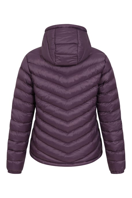 'Seasons' Women's Padded Jacket Water Resistant Insulated Winter Coat Purple - Image 4