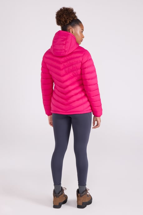 'Seasons' Women's Padded Jacket Water Resistant Insulated Winter Coat Pink - Image 5
