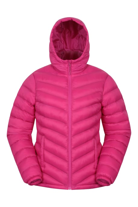 'Seasons' Women's Padded Jacket Water Resistant Insulated Winter Coat Pink - Image 6