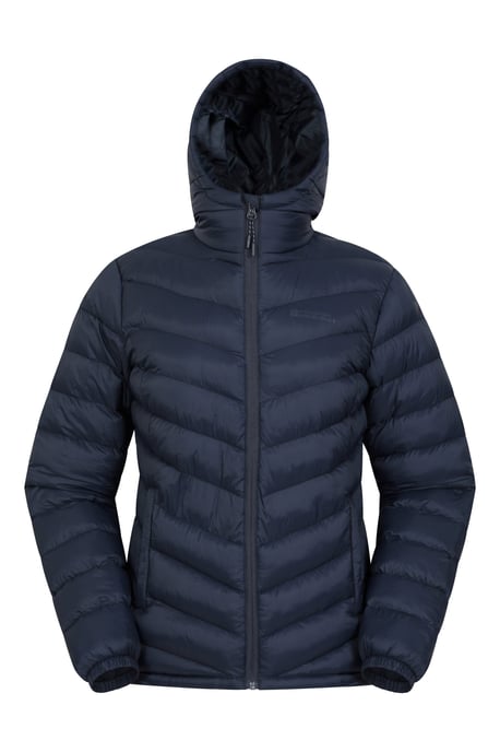 'Seasons' Women's Padded Jacket Water Resistant Insulated Winter Coat Dark Blue - Image 5