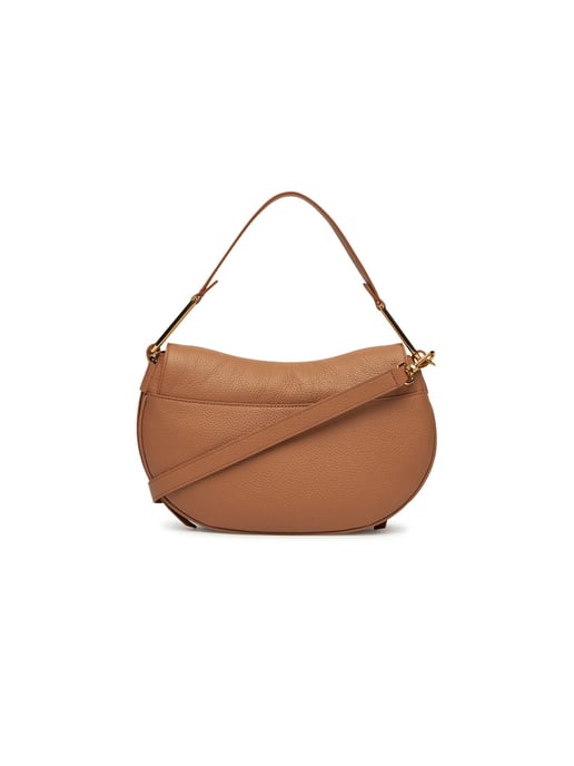 Megan Flap Leather Shoulder Bag - Image 4
