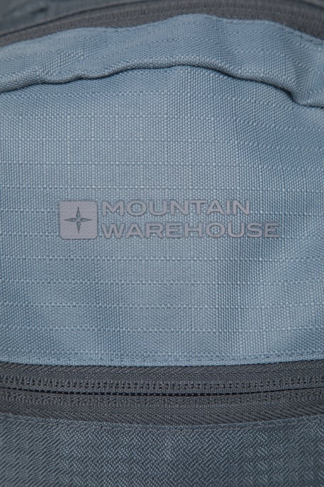 'Quest' Laptop Bag with Bottle Pocket Water Resistant Work Travel School Backpack Light Blue - Image 6