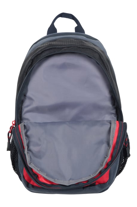 'Quest' Backpack with Multiple Pockets Water Resistant Hiking Bag Navy - Image 4