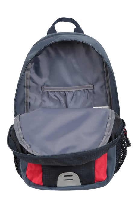 'Quest' Backpack with Multiple Pockets Water Resistant Hiking Bag Navy - Image 5