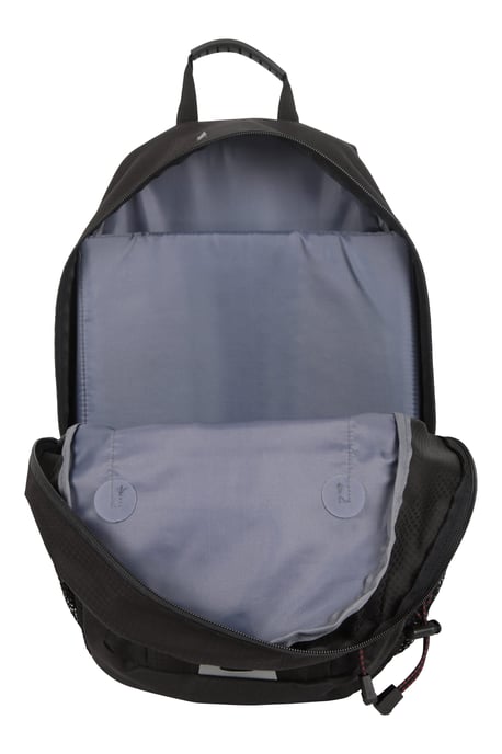 'Quest' Laptop Bag with Bottle Pocket Water Resistant Work Travel School Backpack Charcoal - Image 4