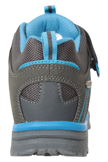 'Drift' Junior Kids Boots Waterproof EVA Footbed Casual Hiking Shoes Grey - Image 2
