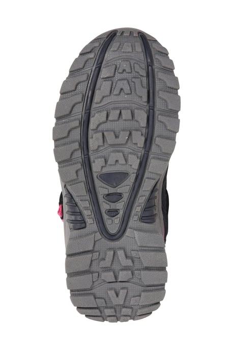 'Drift' Junior Kids Boots Waterproof EVA Footbed Casual Hiking Shoes Navy - Image 3