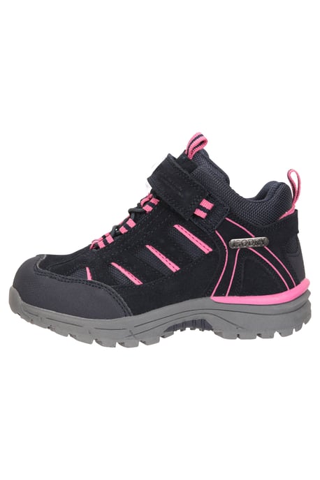 'Drift' Junior Kids Boots Waterproof EVA Footbed Casual Hiking Shoes Navy - Image 5