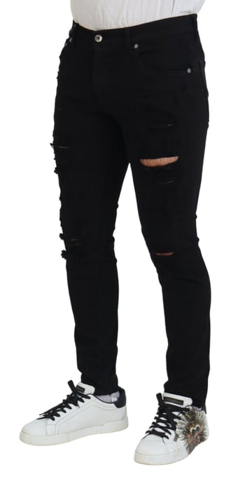 Versleten Slim Fit Jeans - Image 2