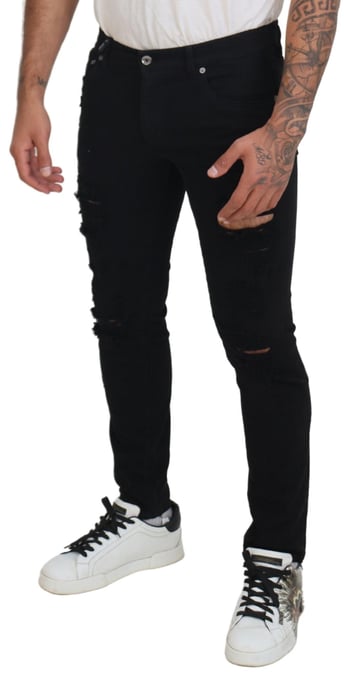 Versleten Slim Fit Jeans - Image 4