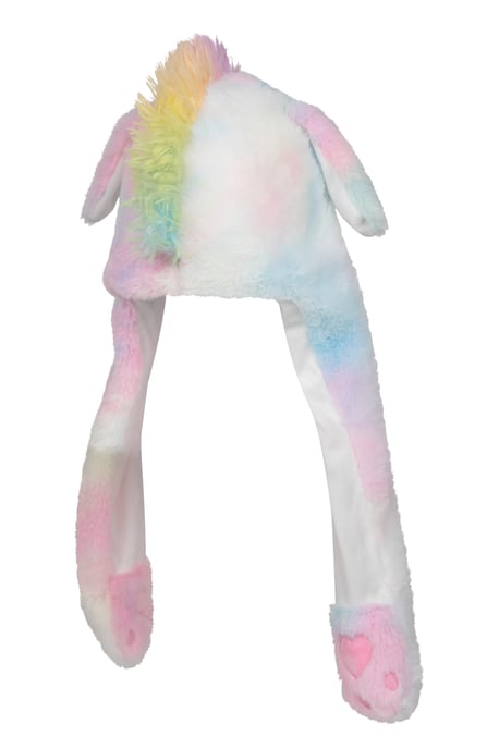'Cuddly' Kids Wolf Trapper Hat with Moveable Ears Warm Cosy Winter Beanie Multicolour - Image 3