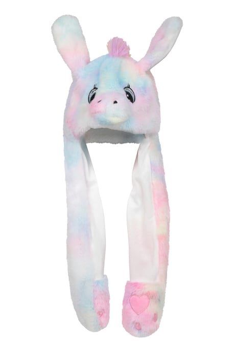 'Cuddly' Kids Wolf Trapper Hat with Moveable Ears Warm Cosy Winter Beanie Multicolour - Image 6