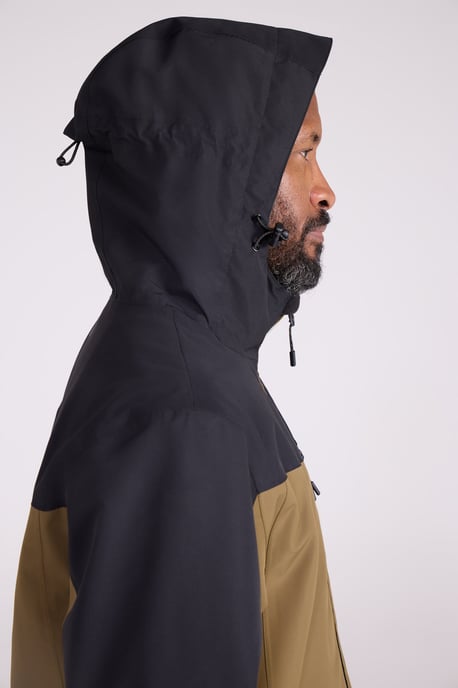 'Brisk Extreme' Men's Jacket with Multiple Pockets Mesh Lined Waterproof Coat Forest Green - Image 5
