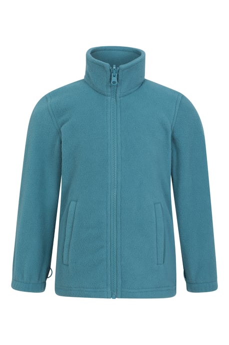 'Fell' Kids 3 in 1 Jacket with Pockets Water Resistant Hooded Coat Teal - Image 6