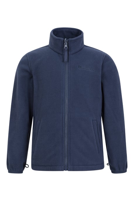 'Cannonball' Kids Waterproof Jacket with Multiple Pockets Breathable Warm Coat Navy - Image 6