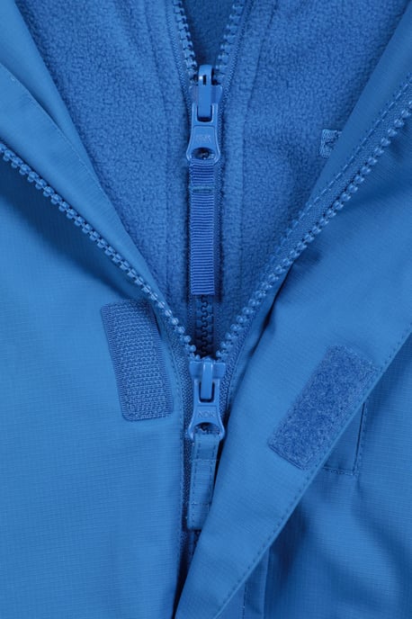 'Cannonball' Kids Waterproof Jacket with Multiple Pockets Breathable Warm Coat Blue/Navy - Image 5