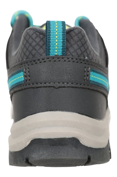 'Stampede' Kids Walking Shoes with Heel & Toe Bumper EVA Footbed Waterproof Footwear Green - Image 5
