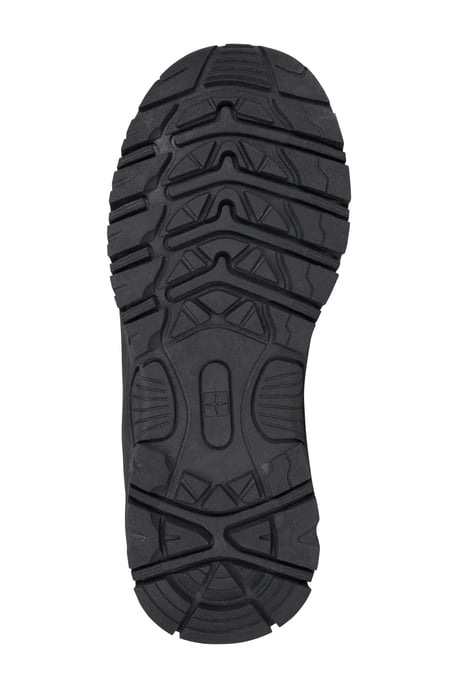 'Stampede' Kids Walking Shoes with Heel & Toe Bumper EVA Footbed Waterproof Footwear Black - Image 5
