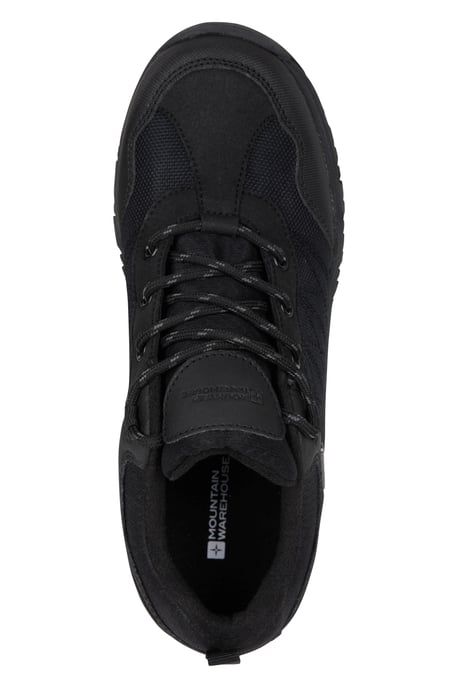 'Stampede' Kids Walking Shoes with Heel & Toe Bumper EVA Footbed Waterproof Footwear Black - Image 6
