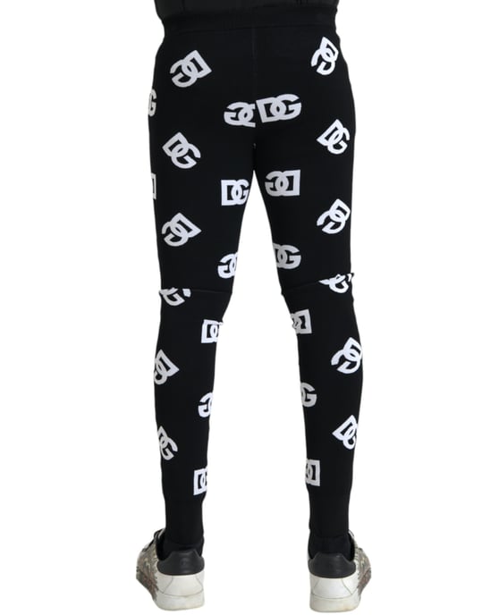 Logo Print Leggings Stijl Pan75061 - Image 3