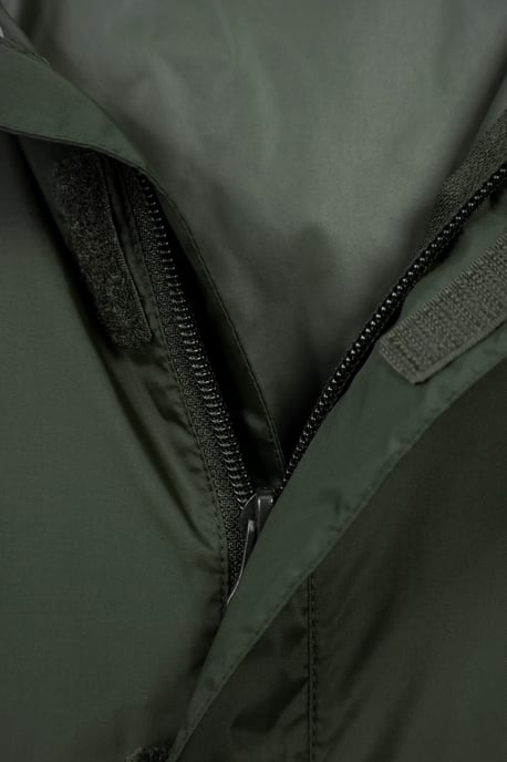 'Pakka' Kids Jacket Waterproof Wind Resistant Stylish Travelling Hooded Coat Khaki - Image 5