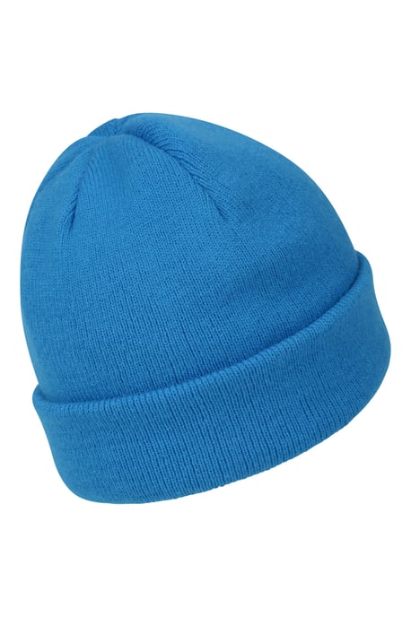 Men's Thinsulate Hat & Glove Set Fleece Lined Warm Cosy Winter Outdoor Wear Medium Blue - Image 3
