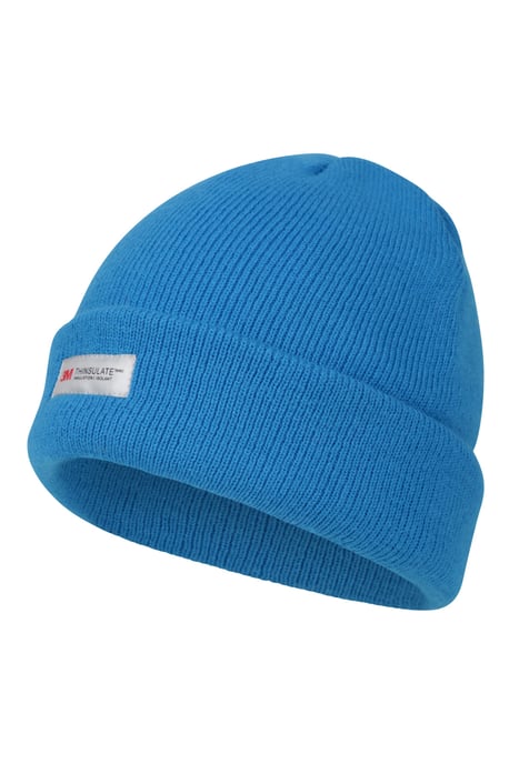 Men's Thinsulate Hat & Glove Set Fleece Lined Warm Cosy Winter Outdoor Wear Medium Blue - Image 5