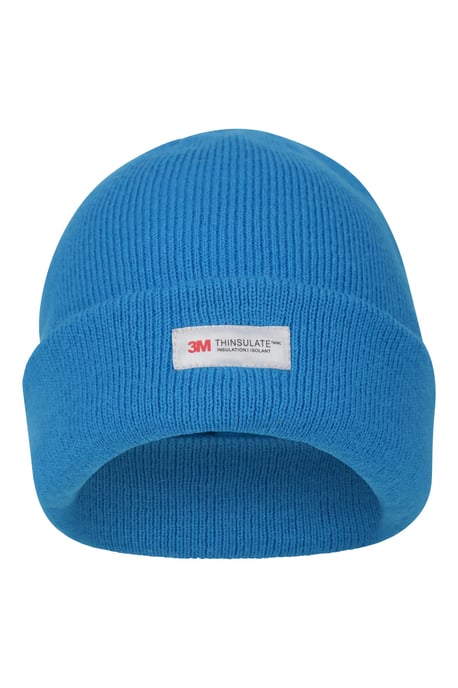 Men's Thinsulate Hat & Glove Set Fleece Lined Warm Cosy Winter Outdoor Wear Medium Blue - Image 6