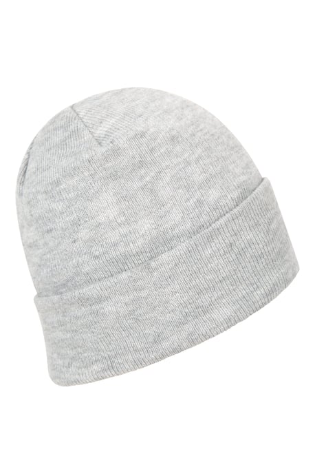 Women's Thinsulate Knitted Beanie Warm Outdoors Winter Hat Light Grey - Image 3