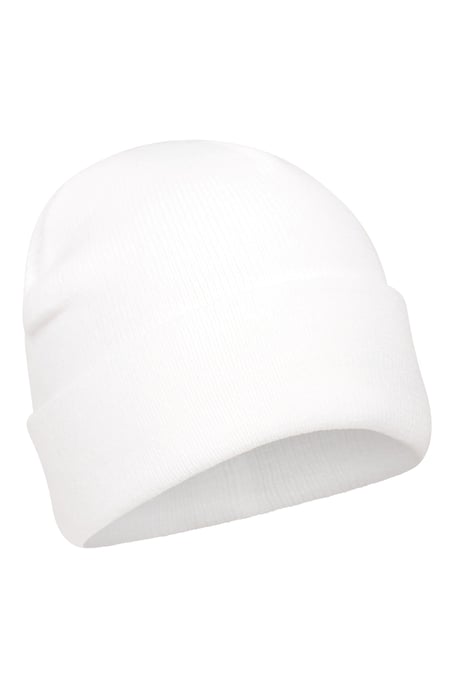 'Augustine' Women's Beanie Breathable Warm Cosy Outdoors Winter Hat White - Image 2
