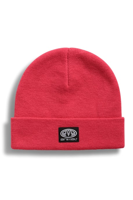 'Harley' Kids Beanie Ribbed Knit Warm Cosy Outdoors Winter Hat Pink - Image 4