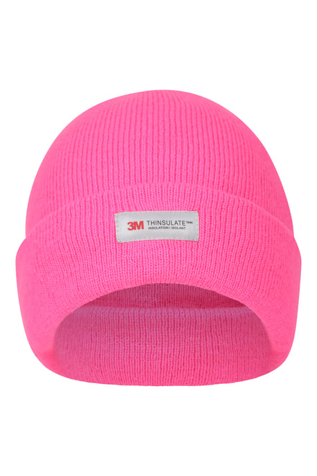 Men's Thinsulate Hat & Glove Set Fleece Lined Warm Cosy Winter Outdoor Wear Pink - Image 6