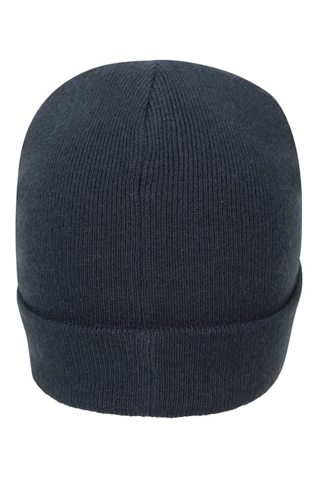 'Highlands' Kids Light Up Beanie USB Chargeable Nighttime Cosy Winter Hat Navy - Image 6