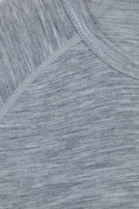 Women's Merino Top & Pants IsoTherm Cosy Outdoors Base Layer Set Light Grey - Image 6
