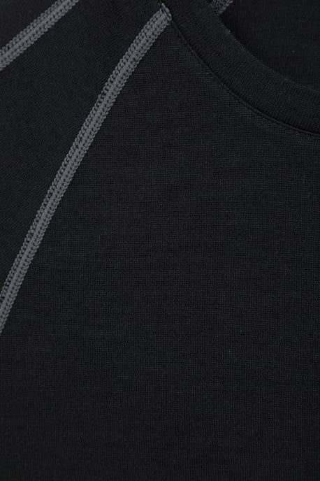 'Asgard' Men's Merino Top & Pant Set Quick Drying Walking Skiing Activewear Black - Image 6
