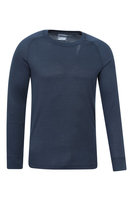'Talus' Men's Thermal Top & Pant Skiing Winter Warm Gym Set Navy - Image 3