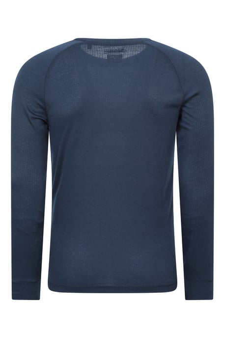 'Talus' Men's Thermal Top & Pant Skiing Winter Warm Gym Set Navy - Image 4