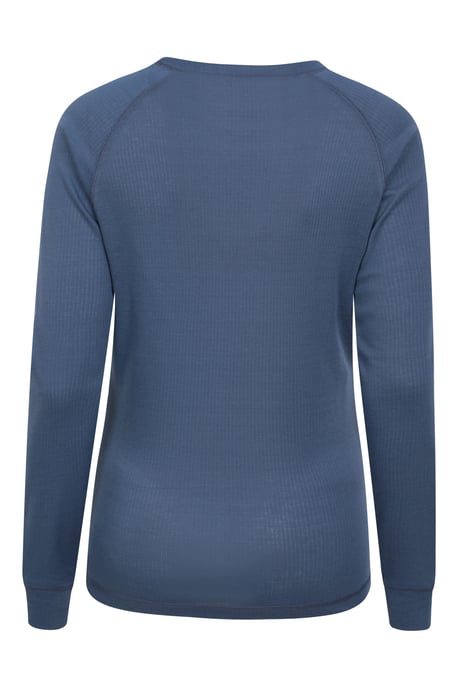 'Talus' Women's Long Sleeve Top Quick Dry Round Neck Thermal Base Layer Dark Grey - Image 3