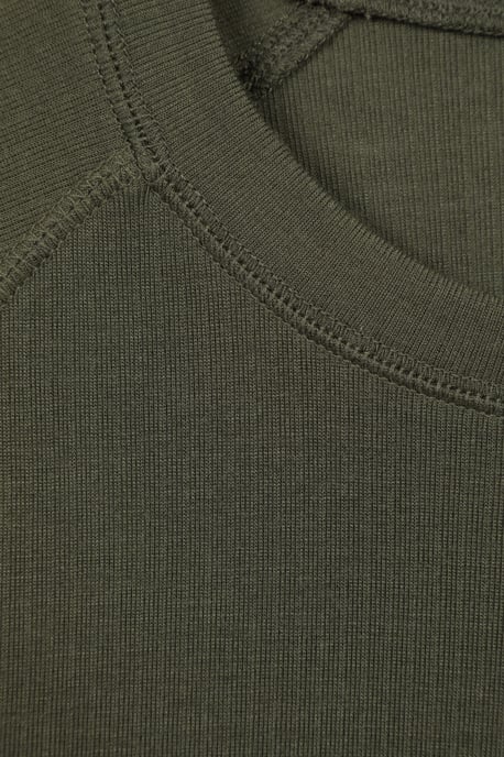 'Talus' Men's Thermal Top & Pant Skiing Winter Warm Gym Set Khaki - Image 6
