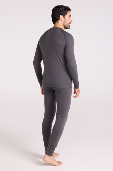 'Talus' Men's Thermal Top & Pant Skiing Winter Warm Gym Set Charcoal - Image 2