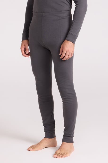 'Talus' Men's Thermal Top & Pant Skiing Winter Warm Gym Set Charcoal - Image 5
