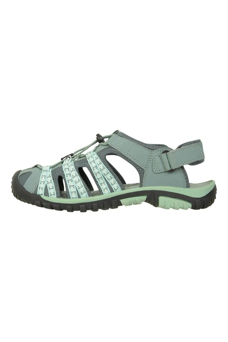 'Trek' Women's Shandal EVA Midsole Slip On Summer Beach Sandals Grey - Image 4