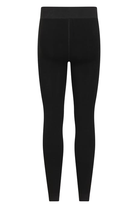 'Talus' Women's Thermal Gym Leggings Fleece Lined Warm Cosy Trousers - Pack of 2 Black - Image 4