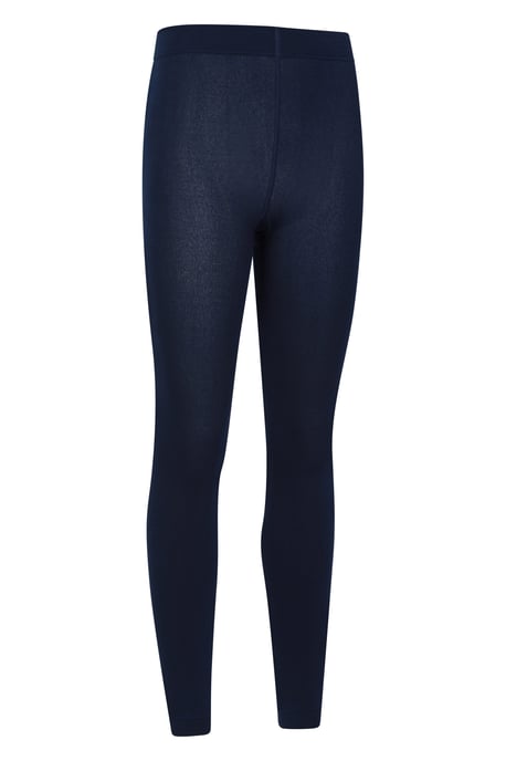 'Talus' Women's Thermal Brushed Leggings Warm Comfy Trousers - Pack of 2 Navy - Image 3